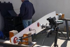 NDT on rudder blade