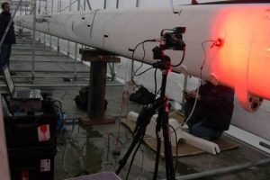 NDT on a yacht mast